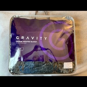 Brand new, brand-name Gravity blanket. 15lbs, grey
